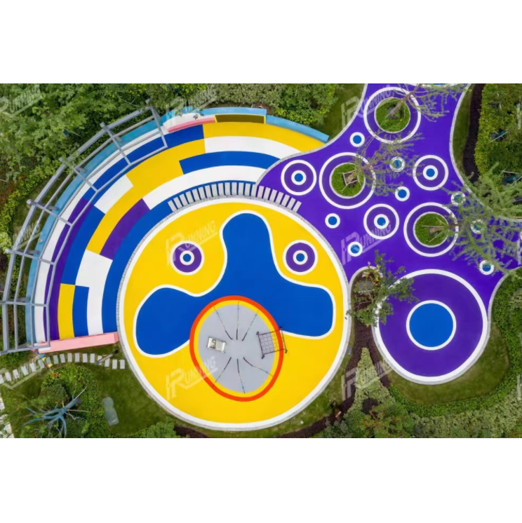 兒童游樂場塑膠地板實(shí)景圖13